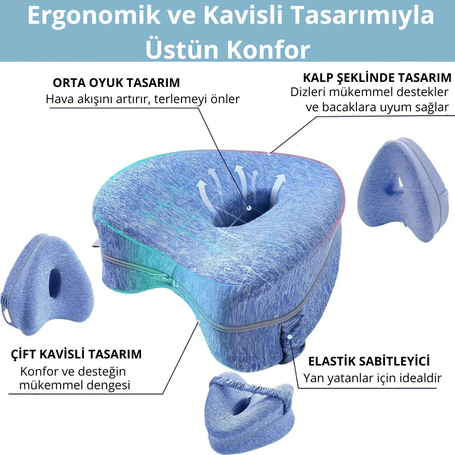 Comfiva™️ Sağlıklı Uyku İçin Omurga Destek Yastığı